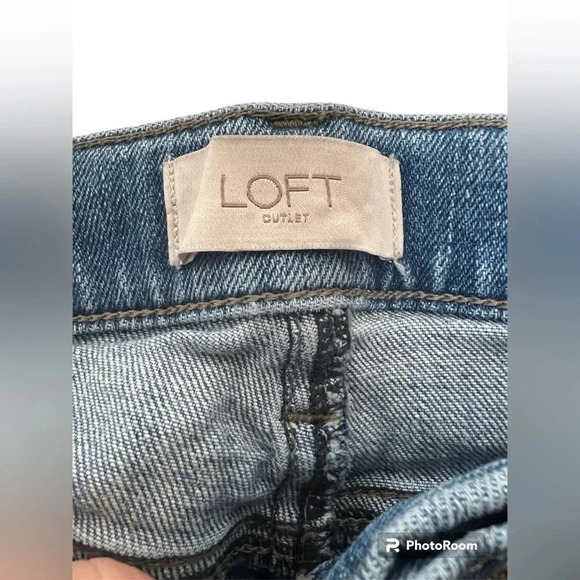 Loft outlet Size 10 boyfriend jeans - Picture 2 of 6